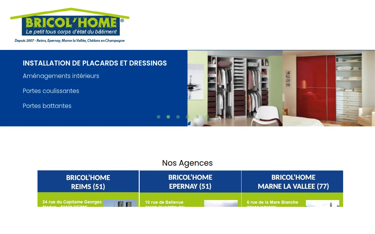 Aperçu — Bricol'Home — multiboutique