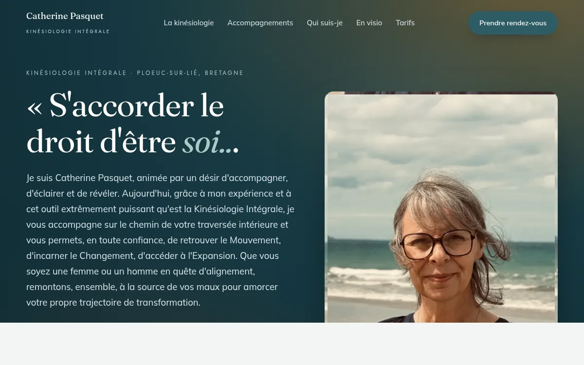 Aperçu — Catherine Pasquet — kinésiologie