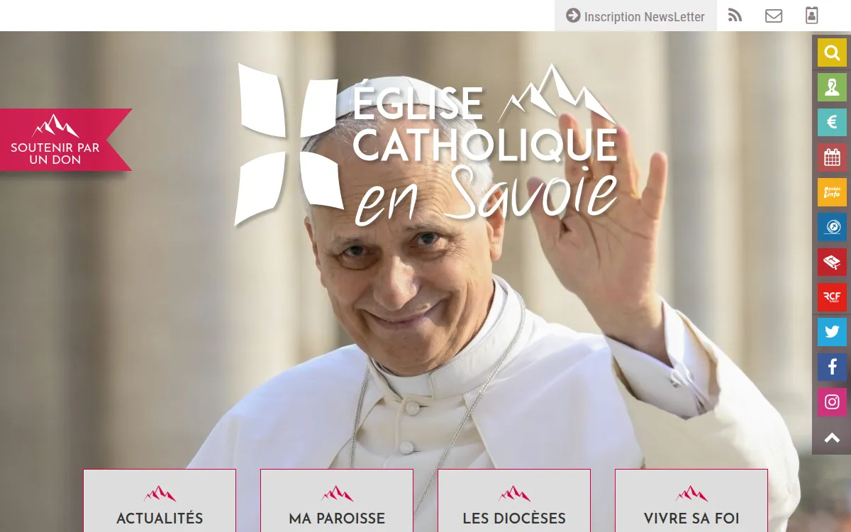 Aperçu — Église catholique en Savoie — SPIP mutualisé